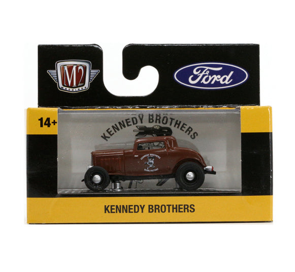 1932 Ford Three Window Coupe M2 Machines 1:64 Scale Detroit Muscle Release 73