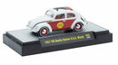 1957 Volkswagen Beetle Shell Oil M2 Machines 1:64 Scale Auto-Thentics Release 98