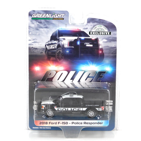 Hobby Exclusive 30450 2018 Ford F-150 Police Responder 1:64 Diecast