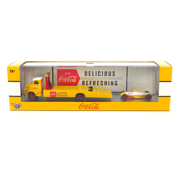 Chase 1958 Dodge COE & Belly Tanker M2 Machines 1:64 Scale Auto Haulers Coca-Cola Release TW29