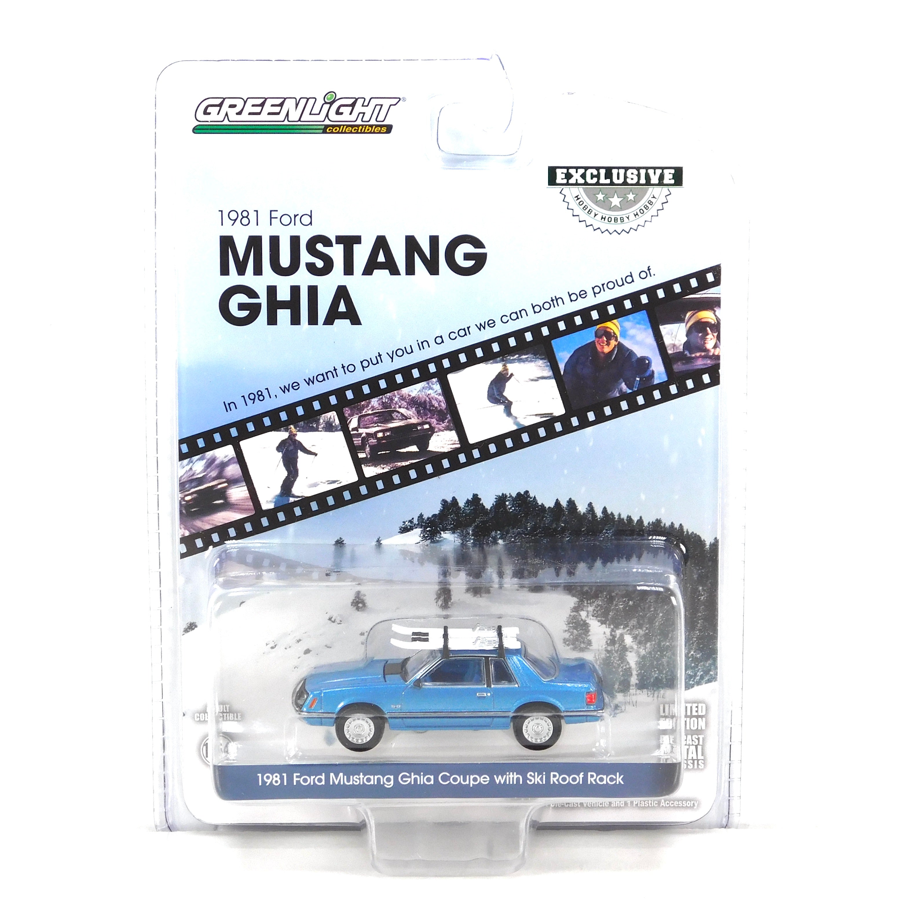 1:18 Greenlight 1968 Ford Mustang Fastback Coupé Sierra Blue