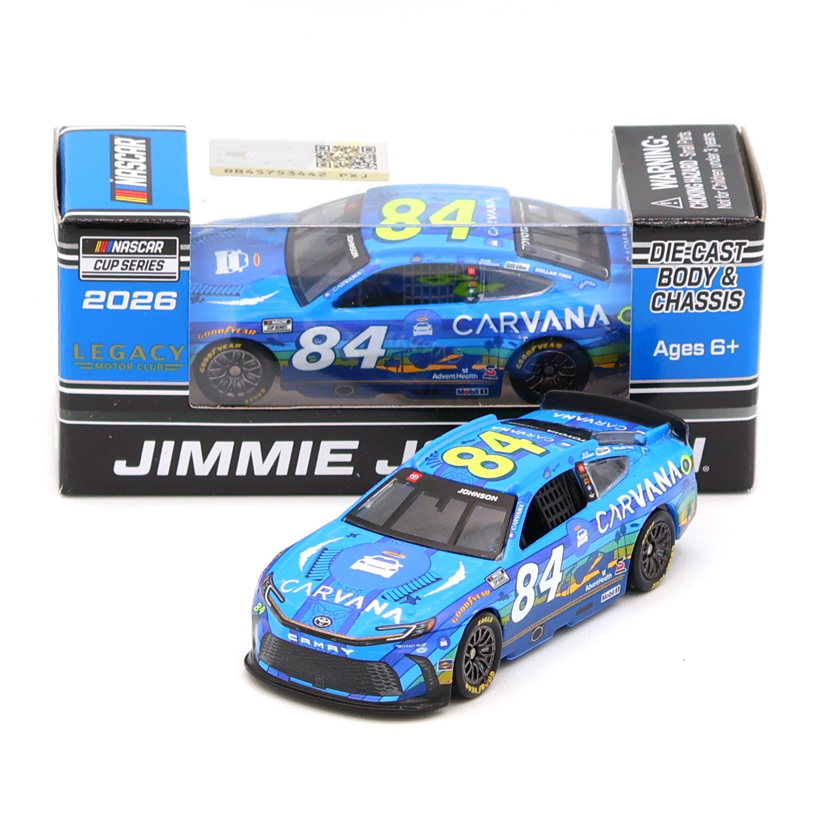 Jimmie Johnson 2026 Carvana San Diego 1:64 Nascar Diecast