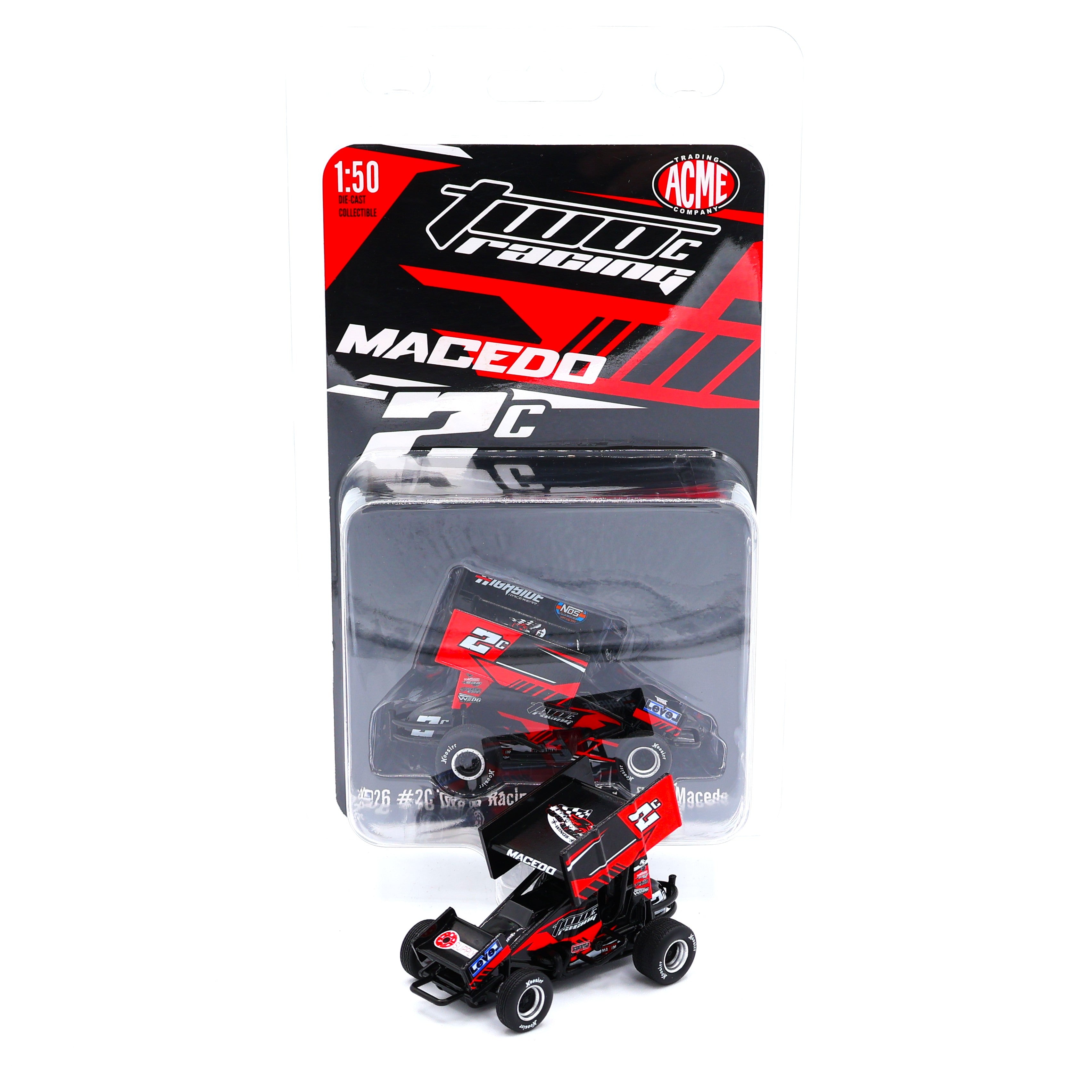 Cole Macedo 2026 #2C Two C Racing 1:50 Sprint Car