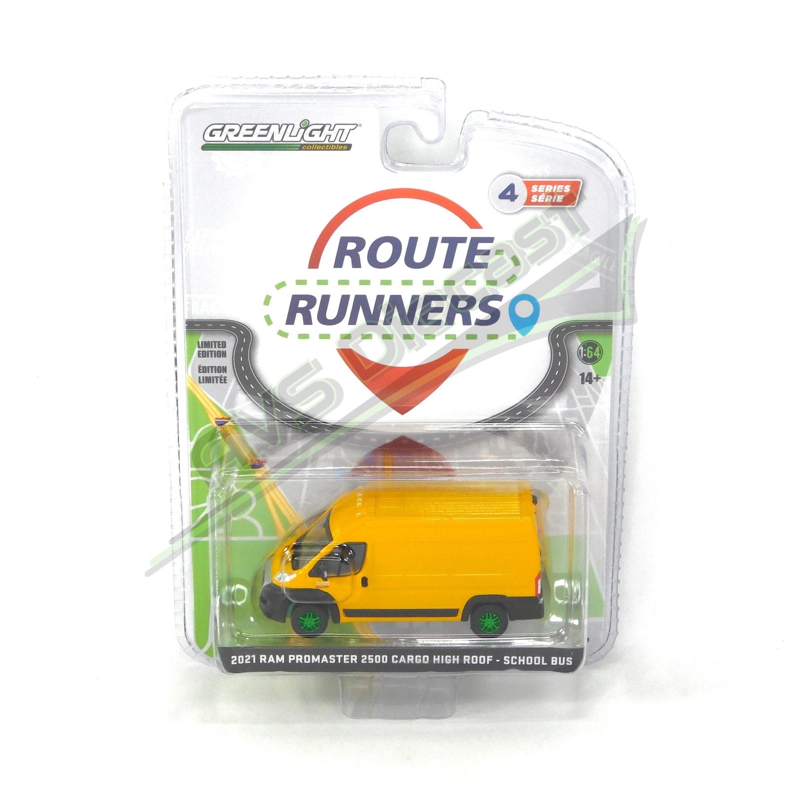 Green Machine Route Runners 53040-F 2021 Ram ProMaster 2500 1:64 Dieca