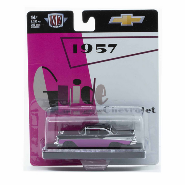 1957 Chevrolet Bel Air M2 Machines 1:64 Diecast Auto Drivers Release 120