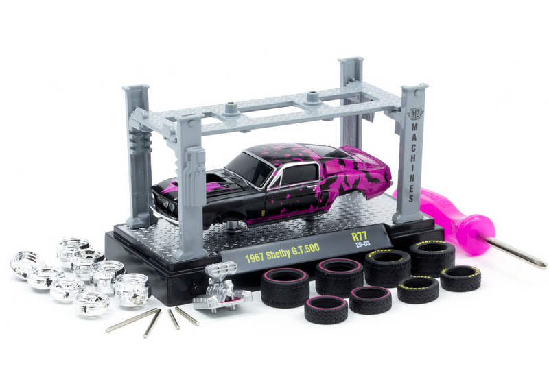 1967 Shelby G.T. 500 M2 Machines 1:64 Scale Model Kit Release 77