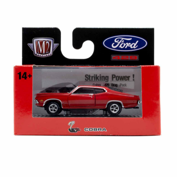 1970 Ford Torino Cobra M2 Machines 1:64 Scale Auto-Thentics Release 96