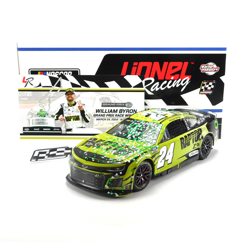 William Byron 2024 Raptor COTA Win 1:24 Nascar Diecast