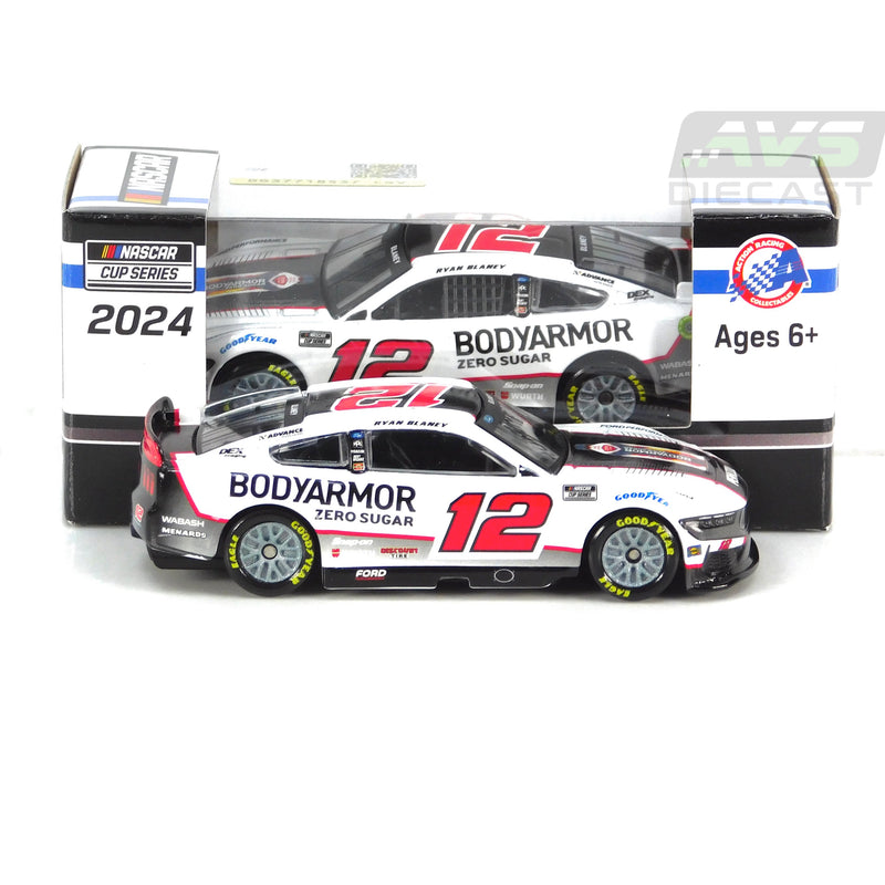 Ryan Blaney 2024 BodyArmor Zero Sugar 1:64 Nascar Diecast