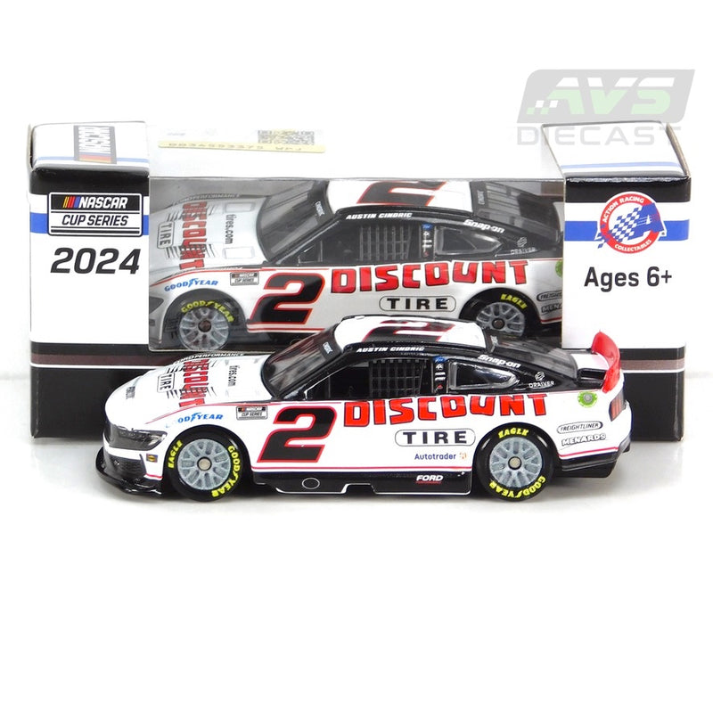 Austin Cindric 2024 Discount Tire 1:64 Nascar Diecast