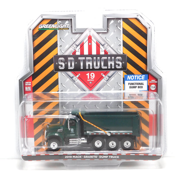 S.D. Trucks 45190C 2019 Mack Granite Dump Truck 1:64 Diecast