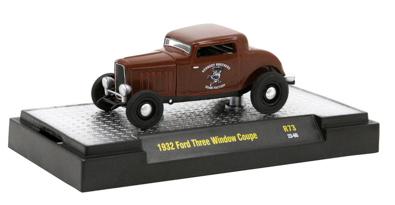 1932 Ford Three Window Coupe M2 Machines 1:64 Scale Detroit Muscle Release 73