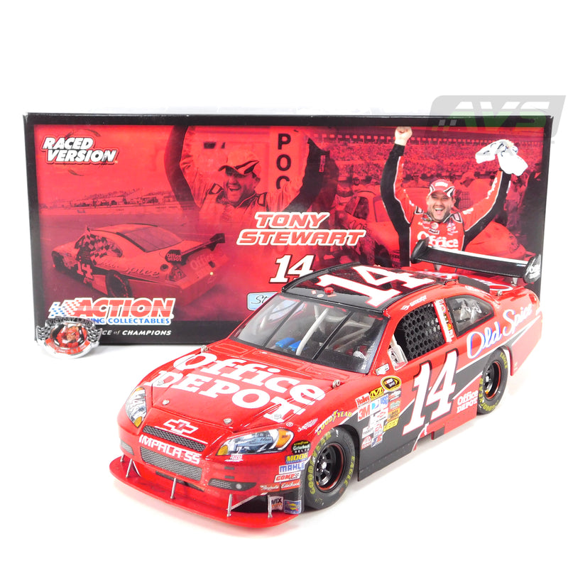 *Pre-Owned* Tony Stewart 2009 Office Depot Pocono Win 1:24 Nascar Diecast