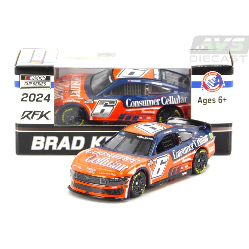 Brad Keselowski 2024 Consumer Cellular 1:64 Nascar Diecast