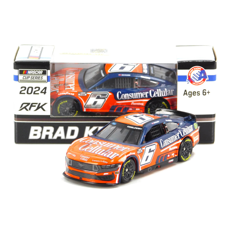 Brad Keselowski 2024 Consumer Cellular 1:64 Nascar Diecast