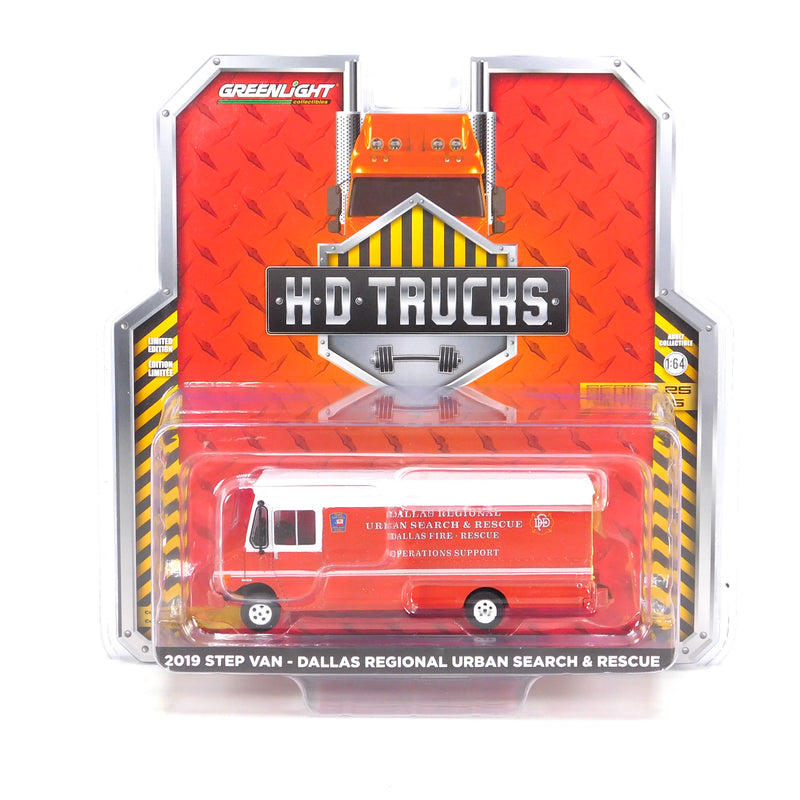 H.D. Trucks 33250B 2019 Step Van Dallas Regional Urban Search & Rescue 1:64 Diecast