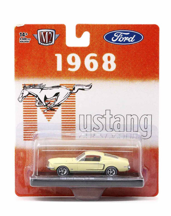 1968 Ford Mustang GT 390 M2 Machines 1:64 Diecast Auto Drivers Release 106