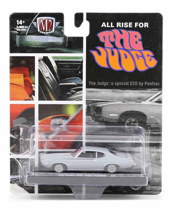 1969 Pontiac GTO Judge Prototype M2 Machines 1:64 Diecast Auto Drivers Release 107