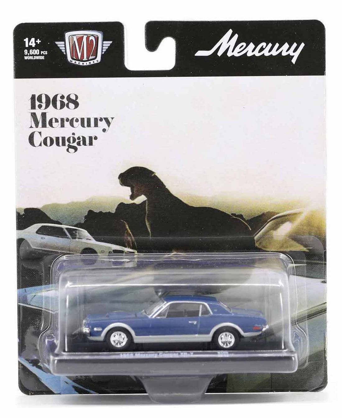 1968 Mercury Cougar XR-7 M2 Machines 1:64 Diecast Auto
