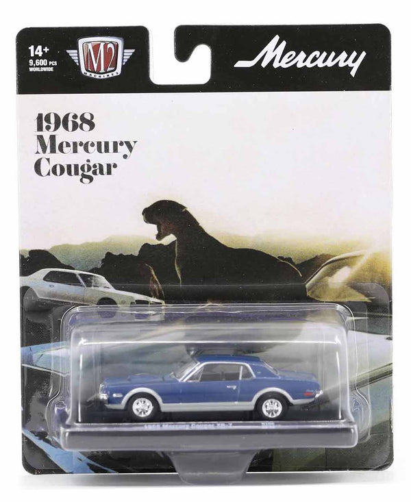 1968 Mercury Cougar XR-7 M2 Machines 1:64 Diecast Auto Drivers Release 109