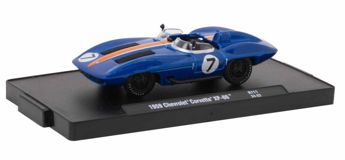 1959 Chevrolet Corvette XP-86 M2 Machines 1:64 Diecast Auto Drivers Re
