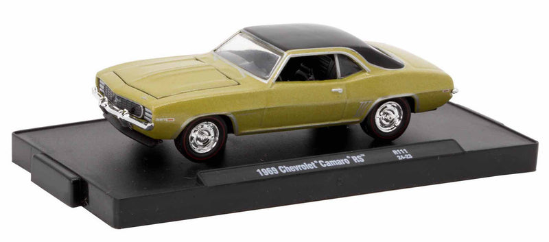 1969 Chevrolet Camaro RS M2 Machines 1:64 Diecast Auto Drivers Release 111