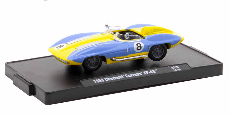 1959 Chevrolet Corvette XP-86 M2 Machines 1:64 Diecast Auto Drivers Release 116