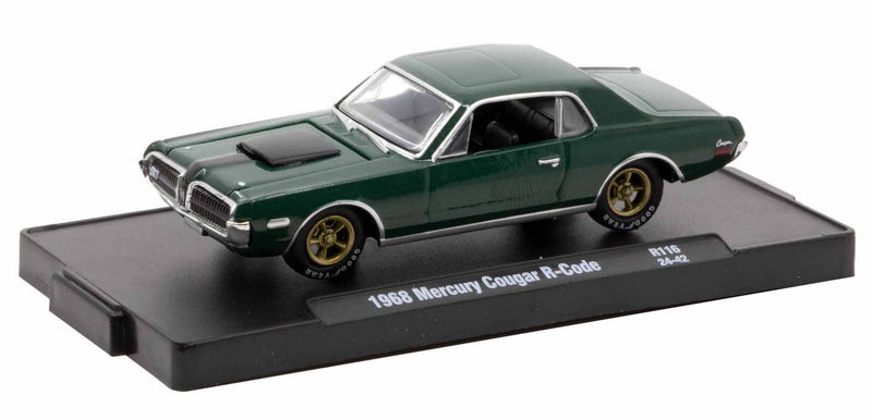 1968 Mercury Cougar R-Code M2 Machines 1:64 Diecast Auto Drivers Release 116