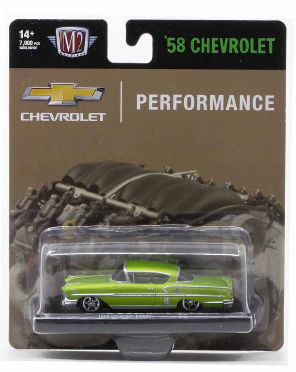 1958 Chevrolet Impala M2 Machines 1:64 Diecast Auto Drivers Release 117