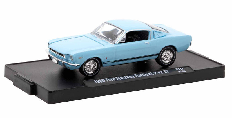 1966 Ford Mustang Fastback M2 Machines 1:64 Diecast Auto Drivers Release 117