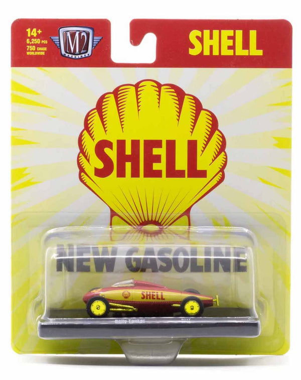 Chase Shell Oil Belly Tanker M2 Machines 1:64 Diecast Auto Drivers Release 117