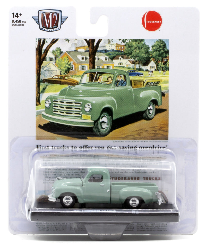 1950 Studebaker 2R M2 Machines 1:64 Diecast Auto Drivers Release 118