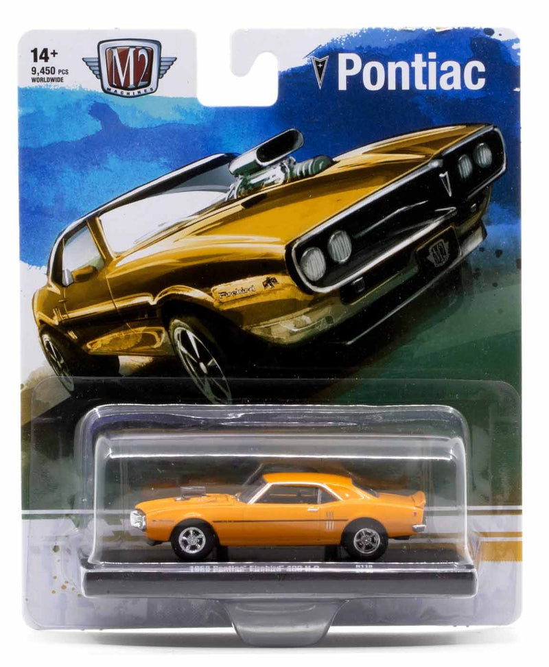 1968 Pontiac Firebird M2 Machines 1:64 Diecast Auto Drivers Release 118