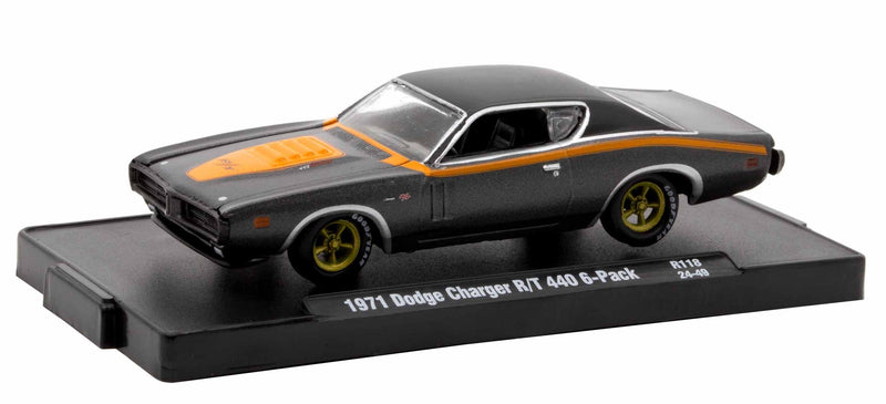 1971 Dodge Charger R/T 440 M2 Machines 1:64 Diecast Auto Drivers Release 118