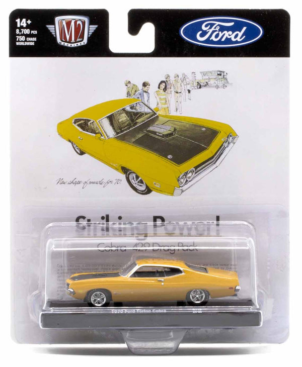 1970 Ford Torino Cobra M2 Machines 1:64 Diecast Auto Drivers Release 119