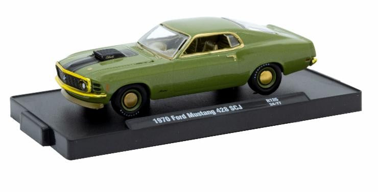 Chase 1970 Ford Mustang 428 SCJ M2 Machines 1:64 Diecast