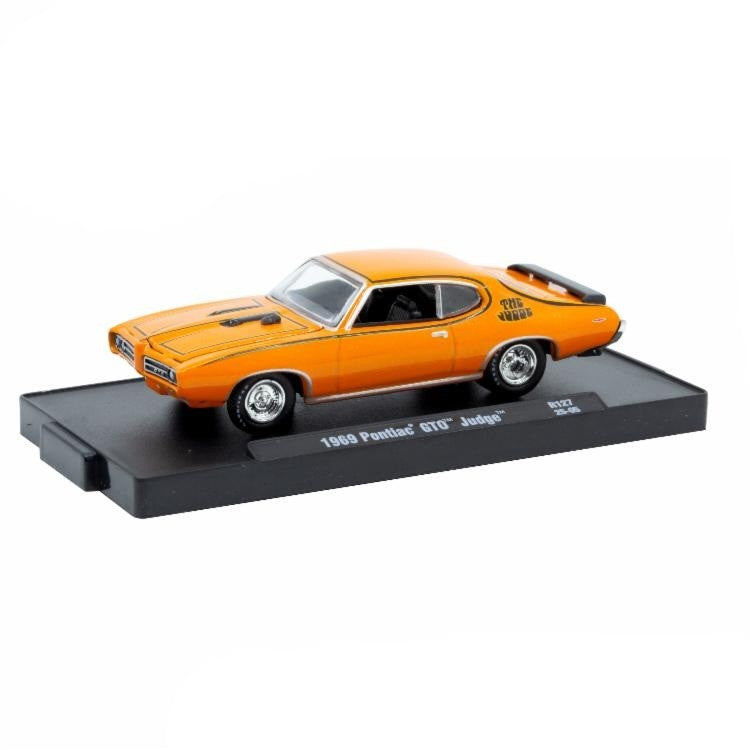 1969 Pontiac GTO Judge M2 Machines 1:64 Diecast Auto Drivers Release 127
