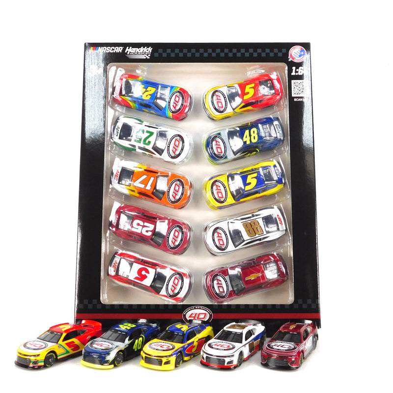 2024 Hendrick Motorsports 40th Anniversary 1:64 Nascar Diecast 10 Car Set