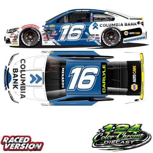 *Preorder* Hailie Deegan 2026 Columbia Bank ARCA Color Chrome 1:24 Nas