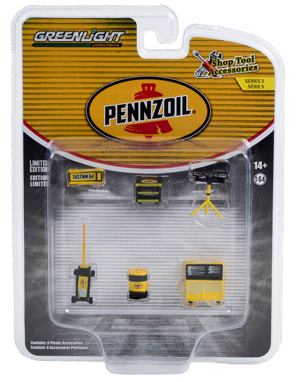 Shop Tool Accessories 16140A Pennzoil Tool Set 1:64 Diecast
