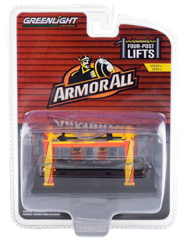 Four-Post Lifts 16150A Armor All Four Post Lift 1:64 Diecast
