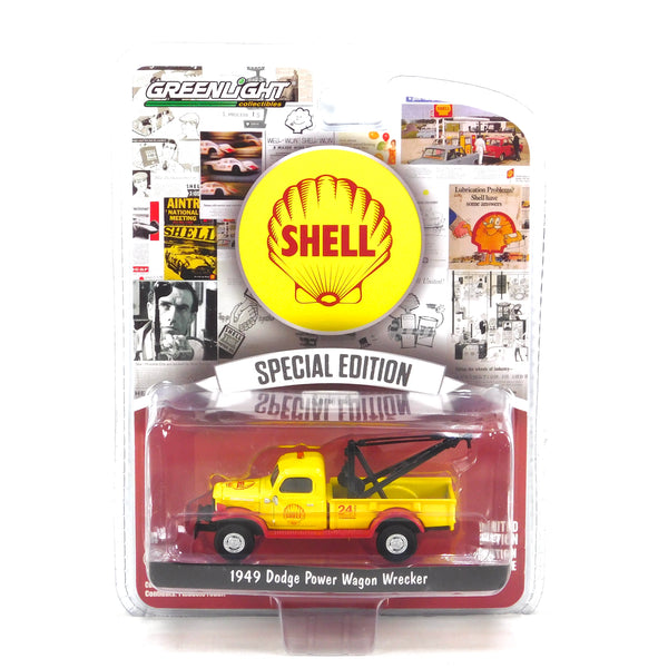 Shell Oil Special Edition 41135A 1949 Dodge Power Wagon Wrecker 1:64 Diecast