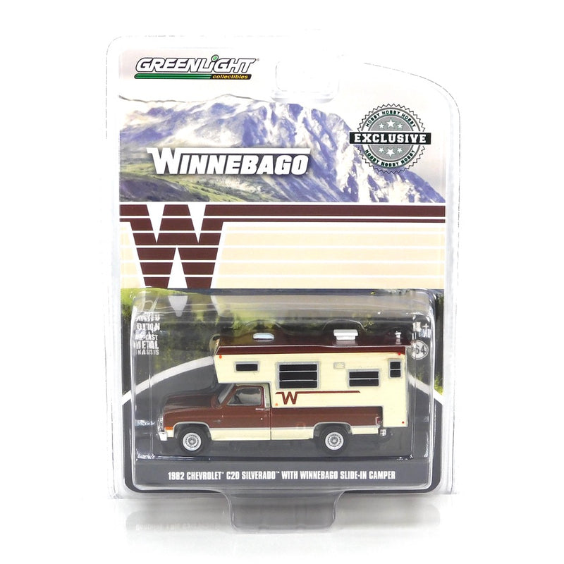 Hobby Exclusive 30407 1982 Chevrolet C20 Silverado Winnebago 1:64 Scale Diecast