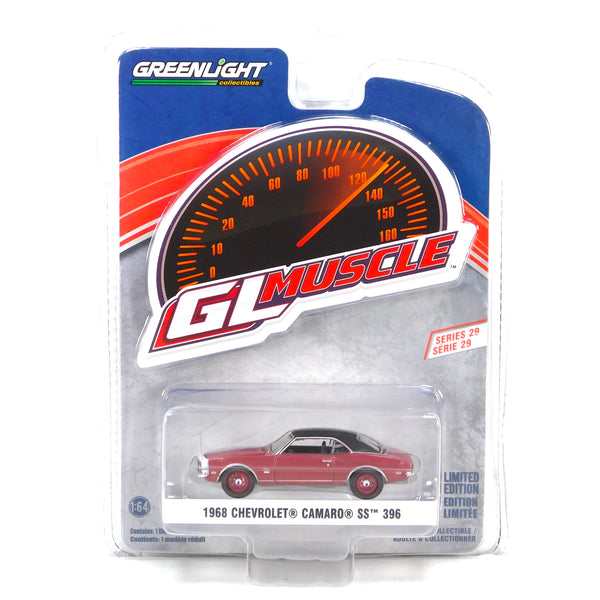 Greenlight Muscle 13360A 1968 Chevrolet Camaro SS 396 1:64 Diecast