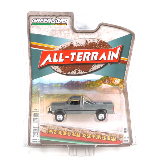 Chase All-Terrain 35290F 1992 Dodge Ram D250 Power Ram 1:64 Diecast