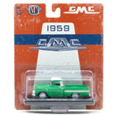 1959 GMC Fleetside M2 Machines 1:64 Diecast Auto Drivers Release 124