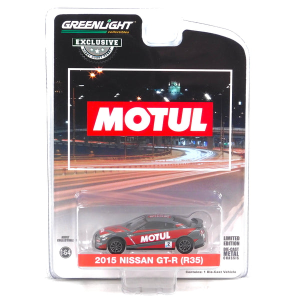 Hobby Exclusive 30490 2015 Nissan GT-R (R35) MOTUL 1:64 Diecast