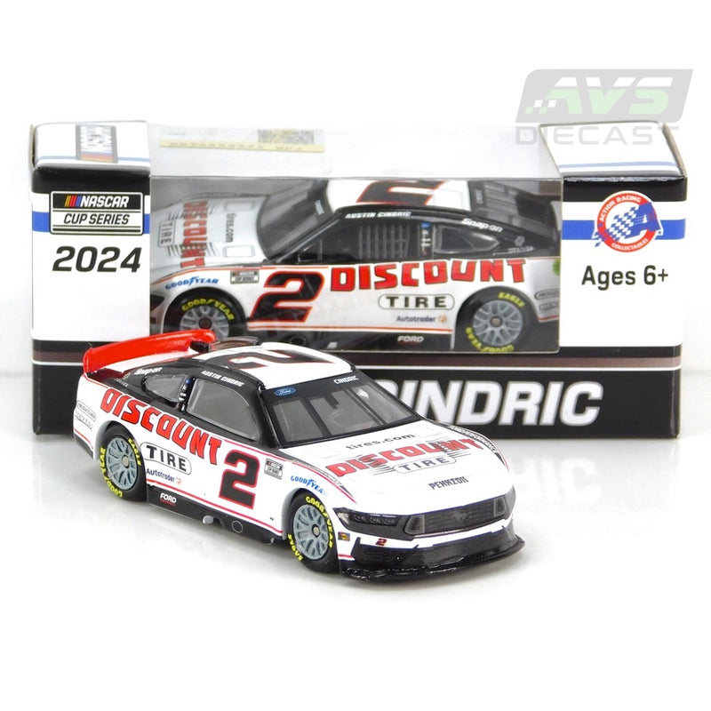 Austin Cindric 2024 Discount Tire 1:64 Nascar Diecast