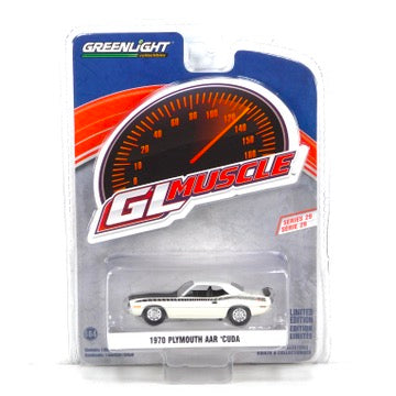 Greenlight Muscle 13360C 1970 Plymouth AAR ‘Cuda 1:64 Diecast