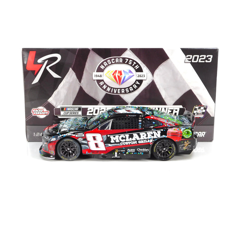 *Damaged Box* Kyle Busch 2023 McLaren Custom Grills Talladega Win 1:24 Nascar Diecast